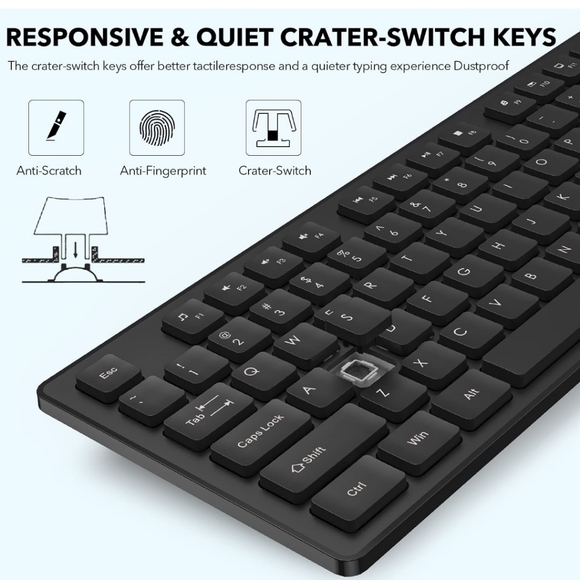 Wireless Keyboard Model: G9300 - Picture 4 of 13